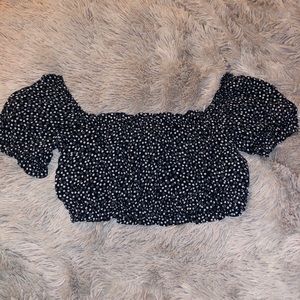 NWOT Pacsun Flower Crop Top